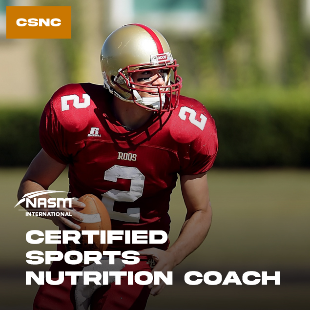 Become a NASM Certified Sports Nutrition Coach